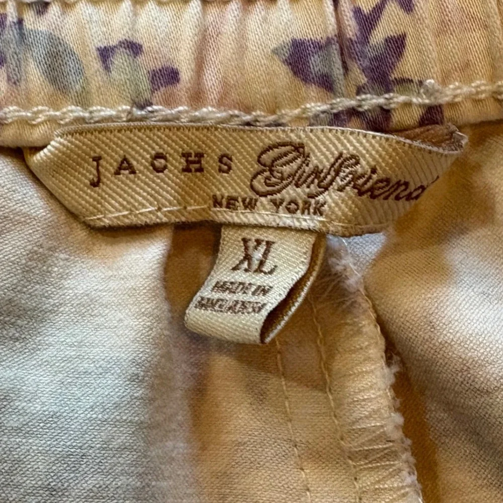 JACHS Girlfriend Floral Print Shorts Casual Womens XL‎ Stretch